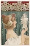 HENRI PRIVAT-LIVEMONT Two color lithographs.